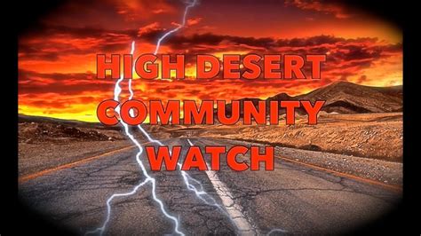 hi desert community watch fake|high desert community watch youtube.